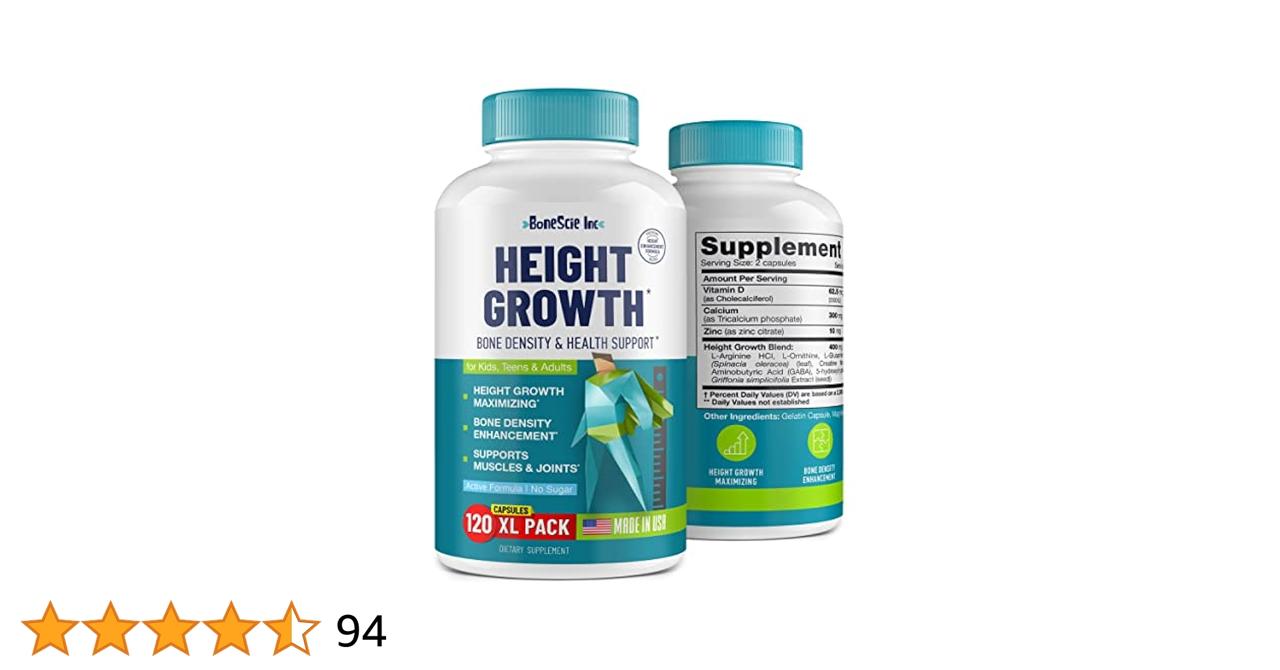 Height Growth - معزز النمو الطبيعي للطول